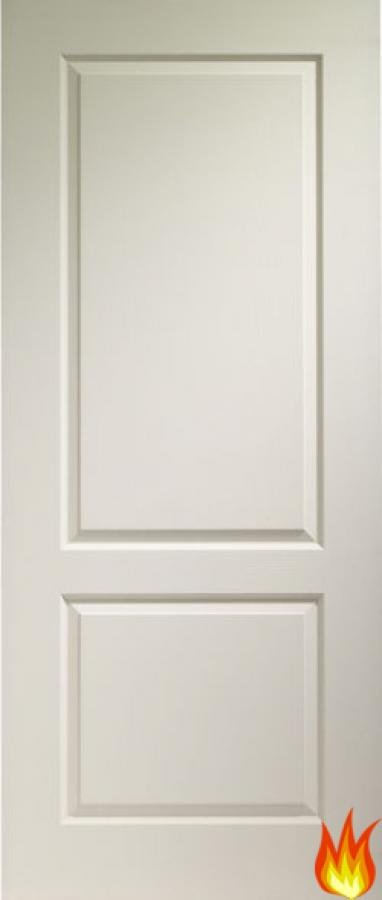 Caprice Moulded Panel White Primed Internal Fire Door